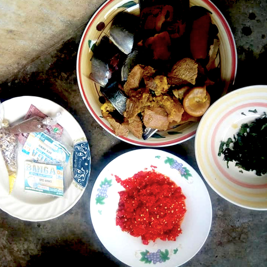 ingredients banga soup © I am Benue 2019