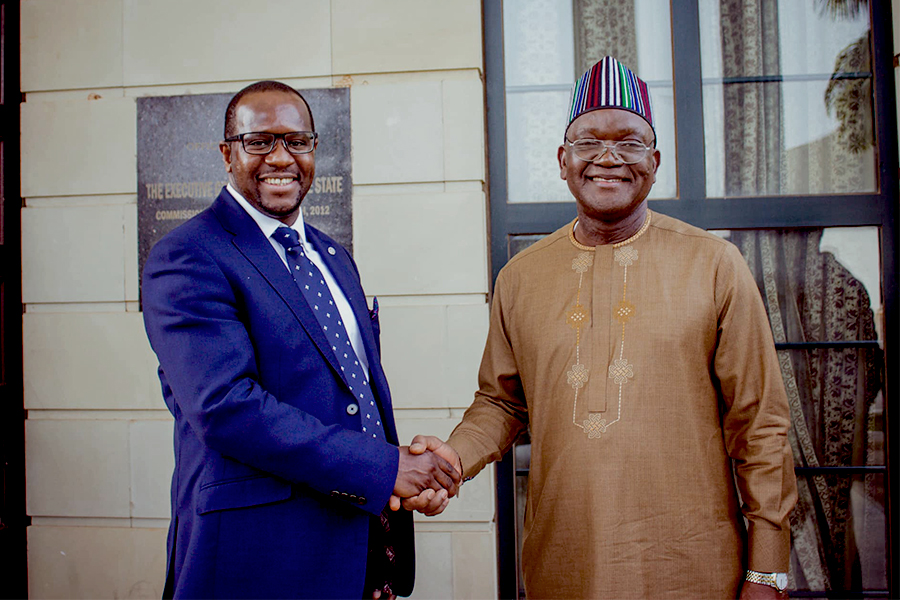 President Kohol and Governor Ortom © I am Benue 2022